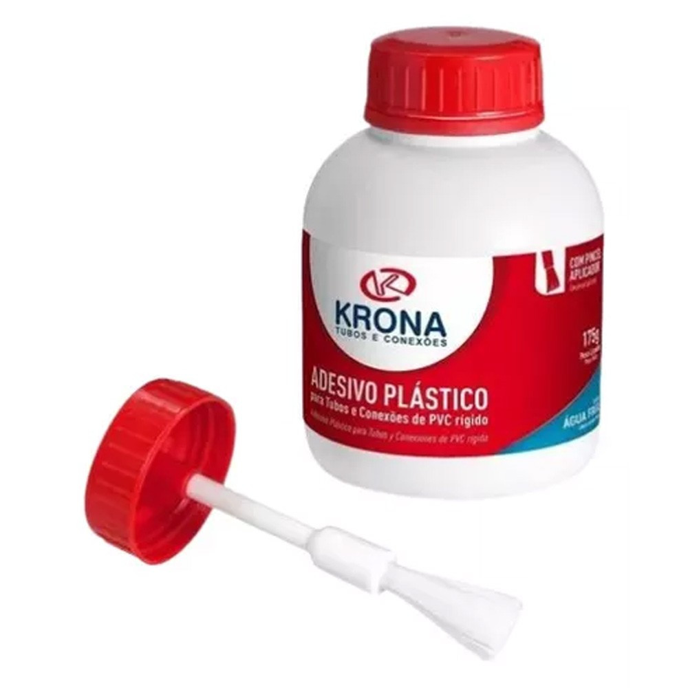 Adesivo Pvc Aquatherm P/ água Quente 175gr Resistente Krona