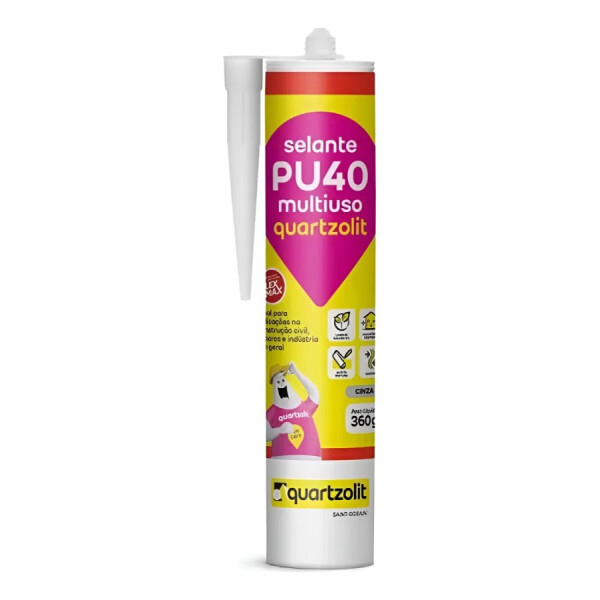 Selante Pu 40 Quartzolit Branco 360g