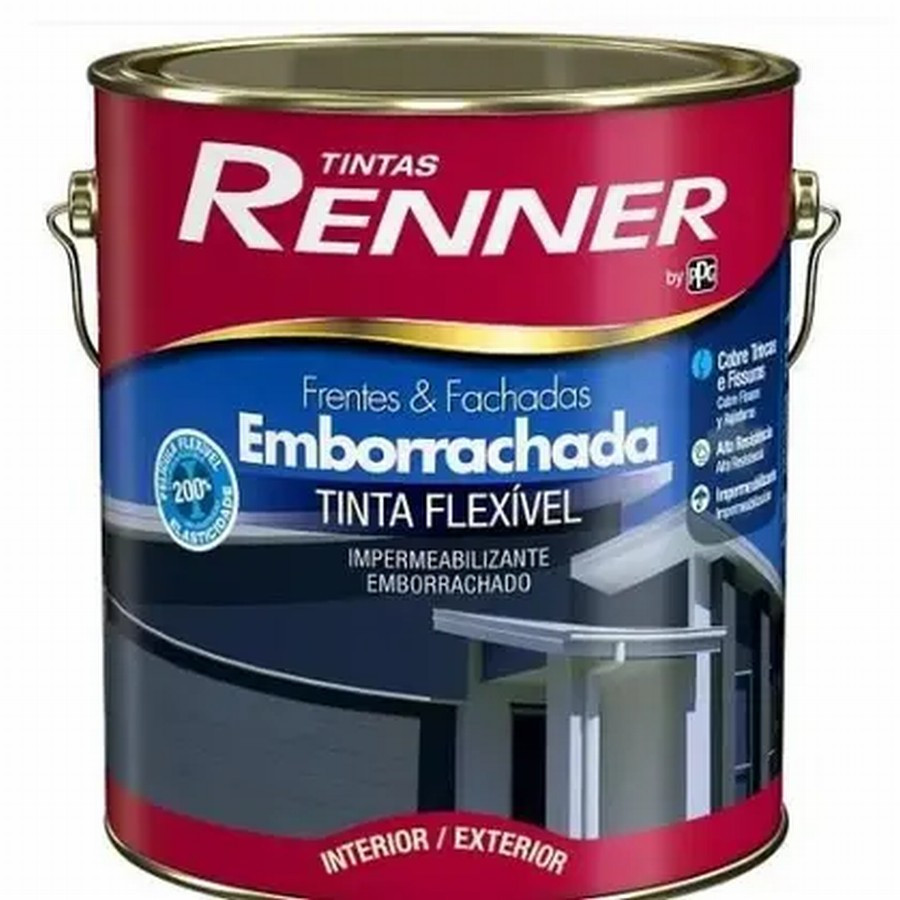Base Frente e Fachada Fosco Renner Media/intensa 16l - Rv6092.45