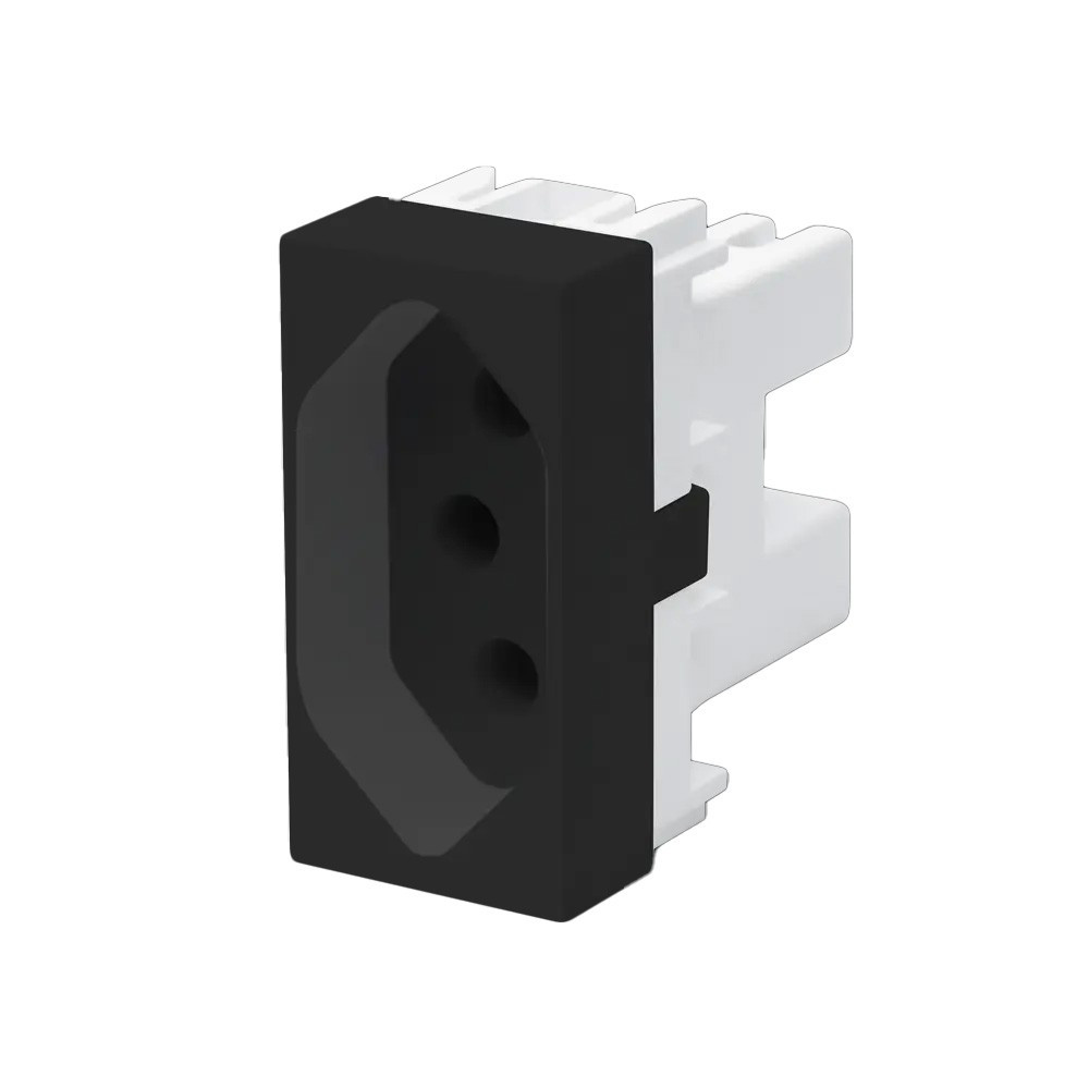 Módulo Tomada Fame 20a -  4036 Habitat Black