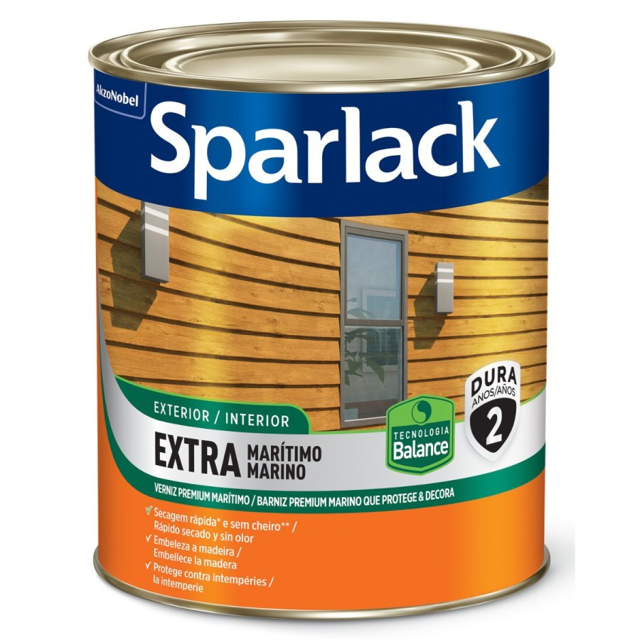 Verniz Sparlack Maritmo Natural Br 0,9l - Balance