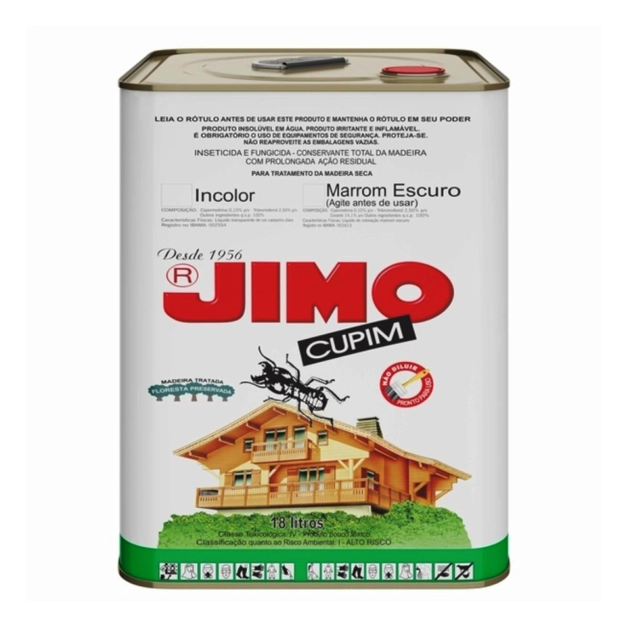 Exterminador de Cupim Jimo Incolor Galão 18l
