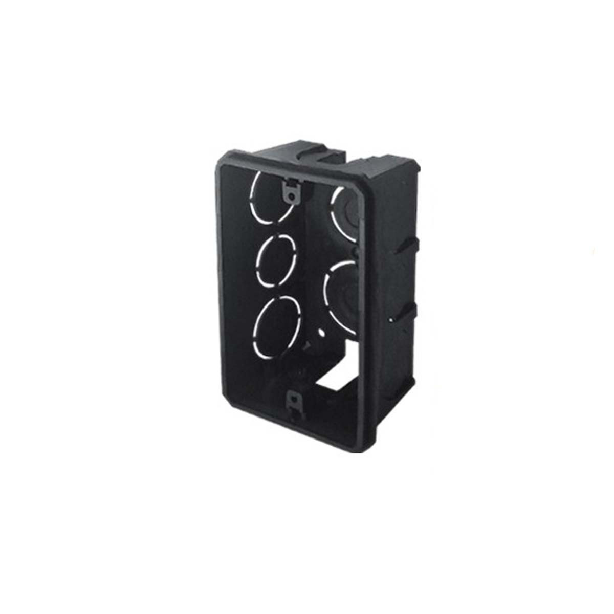 Caixa de Luz 4x2 Retangular Preta