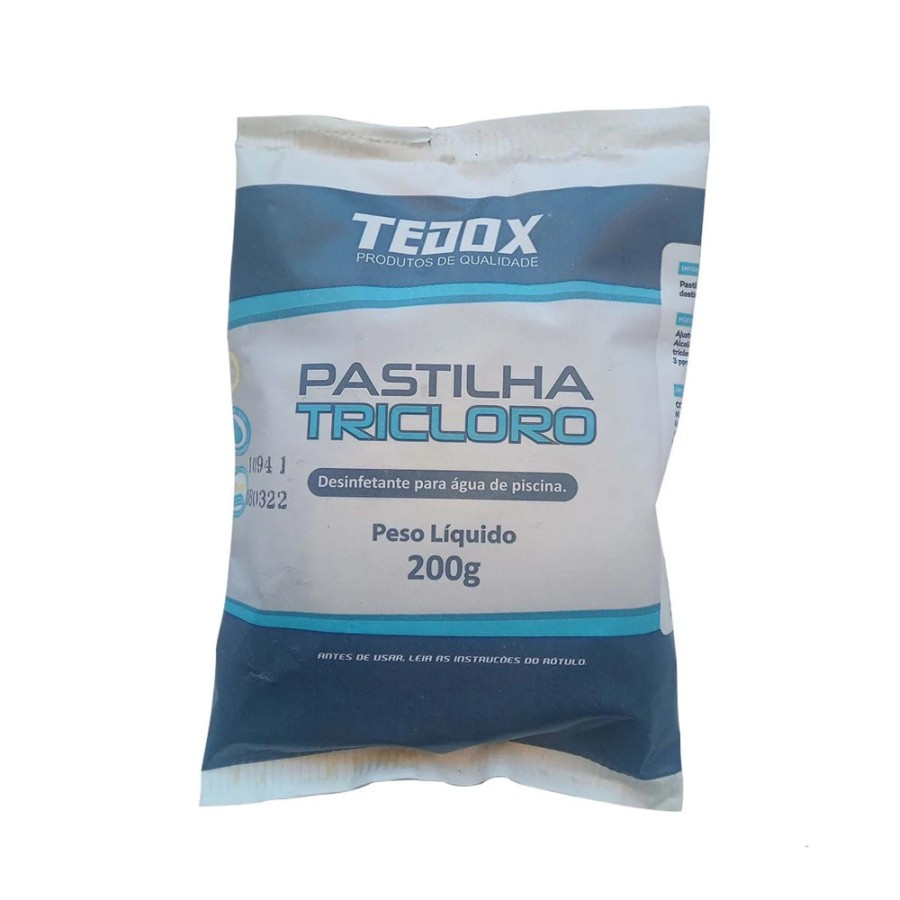 Pastilha Cloro Tedox 200g