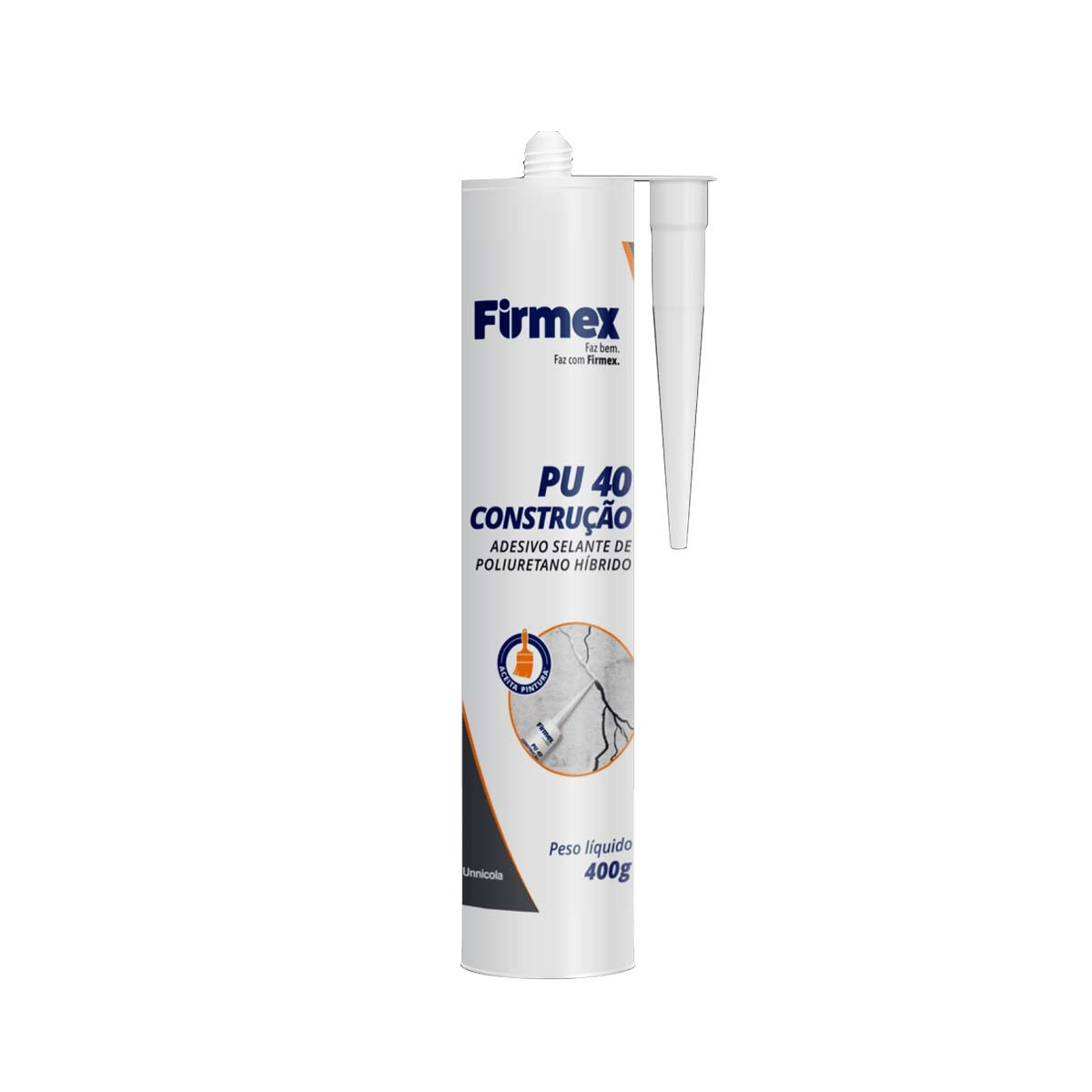 Selante Pu 40 Firmex Cinza 400g