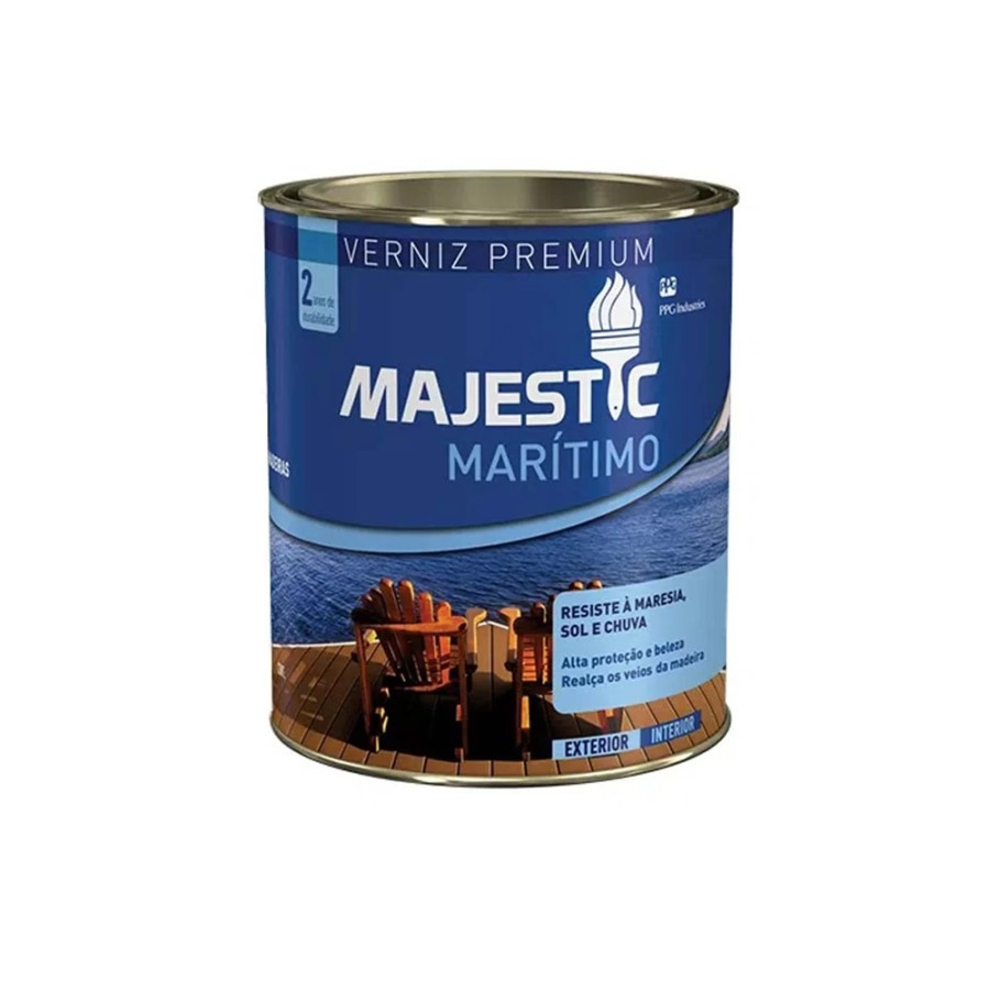 Verniz Majestic Marítimo Brilhante Incolor - 3,6lt