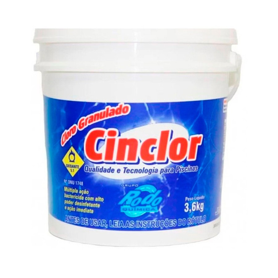 Cloro Cinclor Rodoquimica - 3,6kg