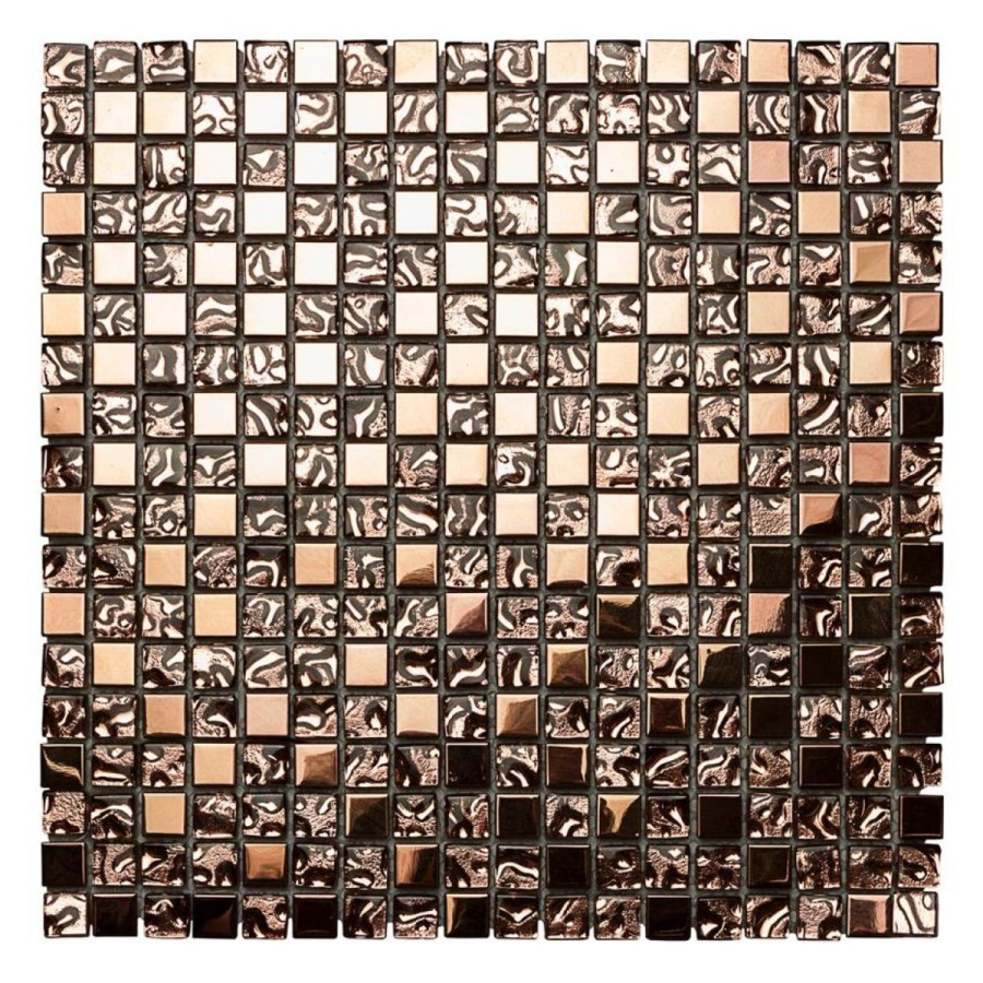 Pastilha Luzzo Lmetal Cooper - 30x30cm