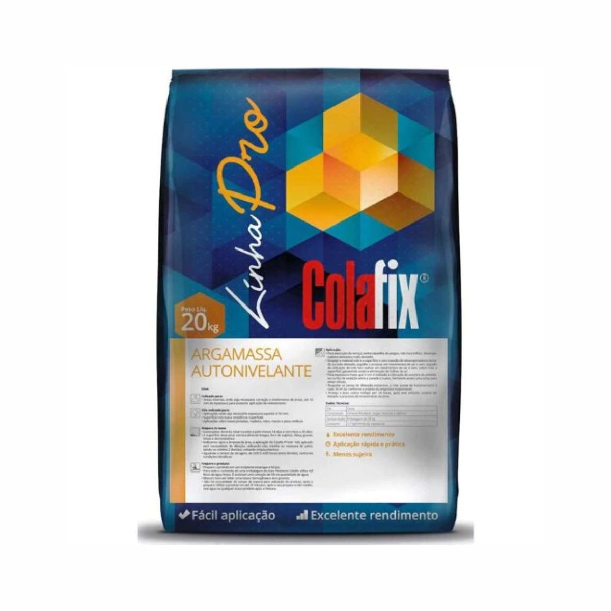 Argamassa Autonivelante Colafix - 20kg