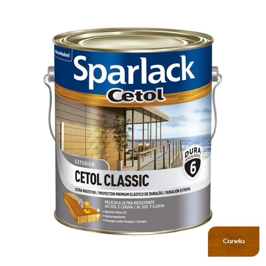 Verniz Sparlack Cetol Classic Brilhante Canela-3,6lt