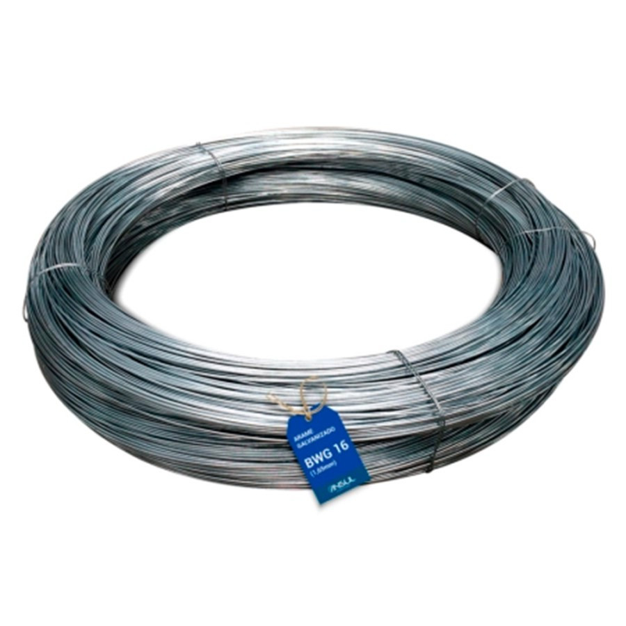Arame Galvanizado 1kg - 16 Bwg