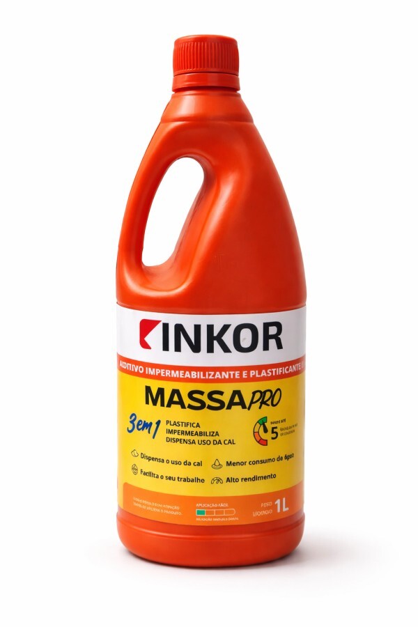 Aditivo Alvenarit / Plastificante Massapro 1l Inkor