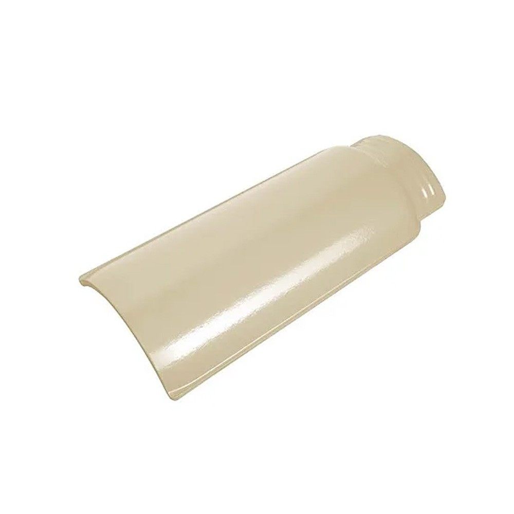 Cumeeira Cerâmica Esmaltada Cejatel Premier Wave Caramelo