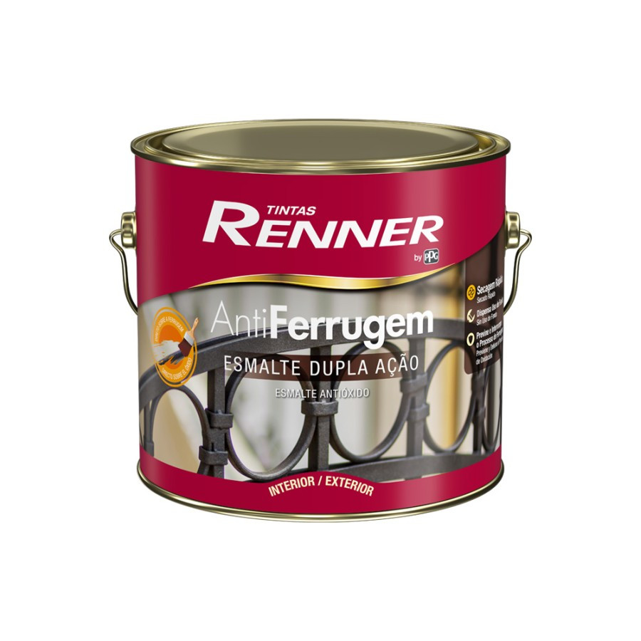 Esmalte Antiferrugem Renner 2,1 L - Branco