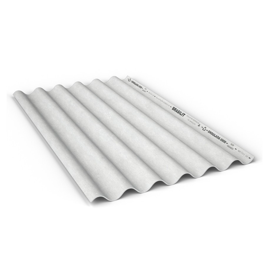Telha de Fibrocimento Brasilit 122x110x5mm