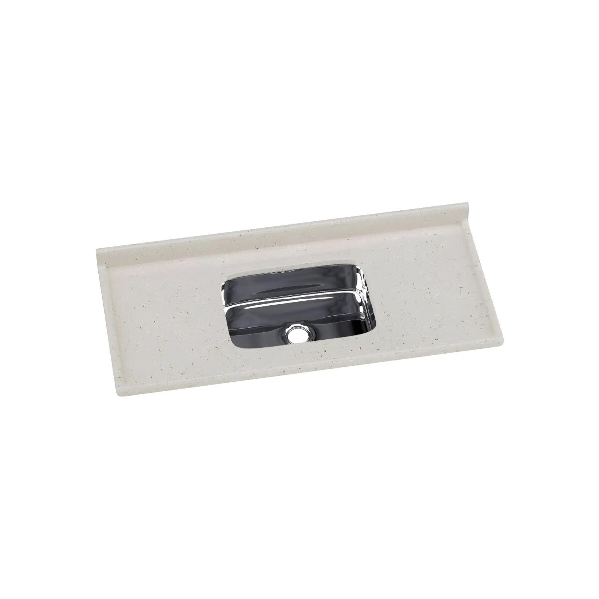 Pia de Cozinha Roralit Cuba Inox 120cm Travertino