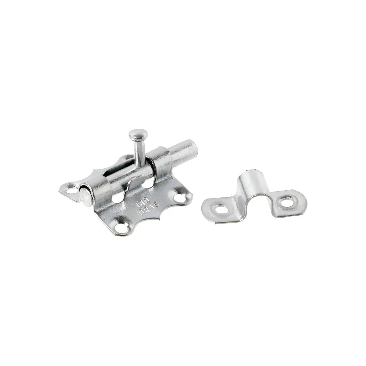 Ferrolho Redondo de Aço 2" Startools com Parafusos para Portas