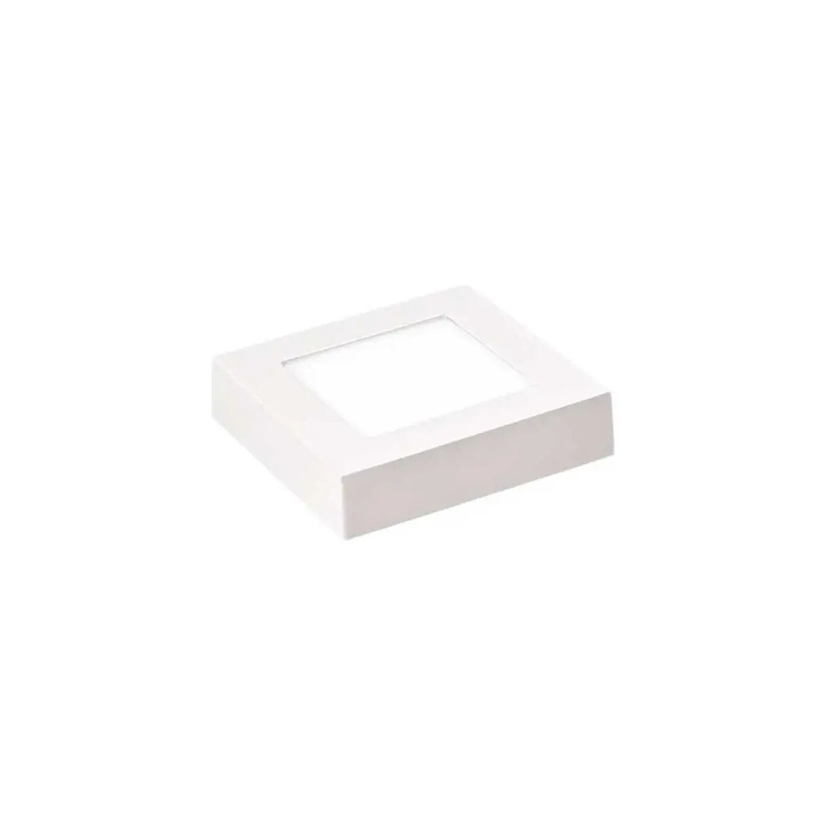Painel Led Slim Embutir 6w 3000k 120x120mm Bivolt Cristallux