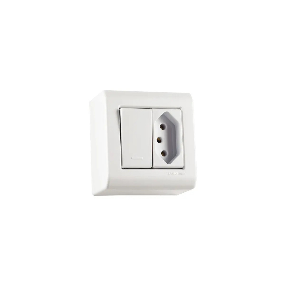 Caixa Sobrepor Interruptor 10a Tomada 20a Externo Lizflex