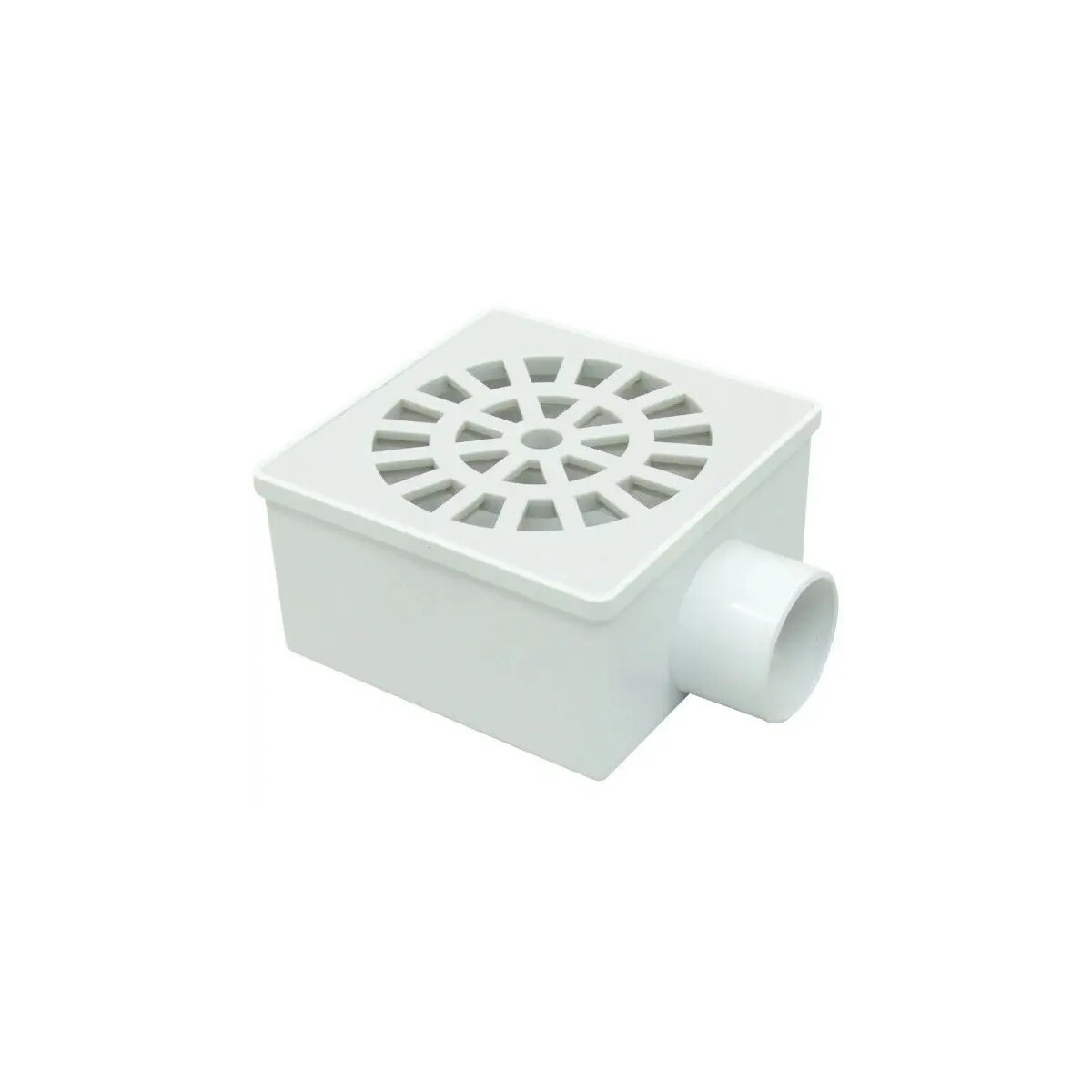 Ralo Sifonado Krona 100x52x40 Quadrado Antiodor
