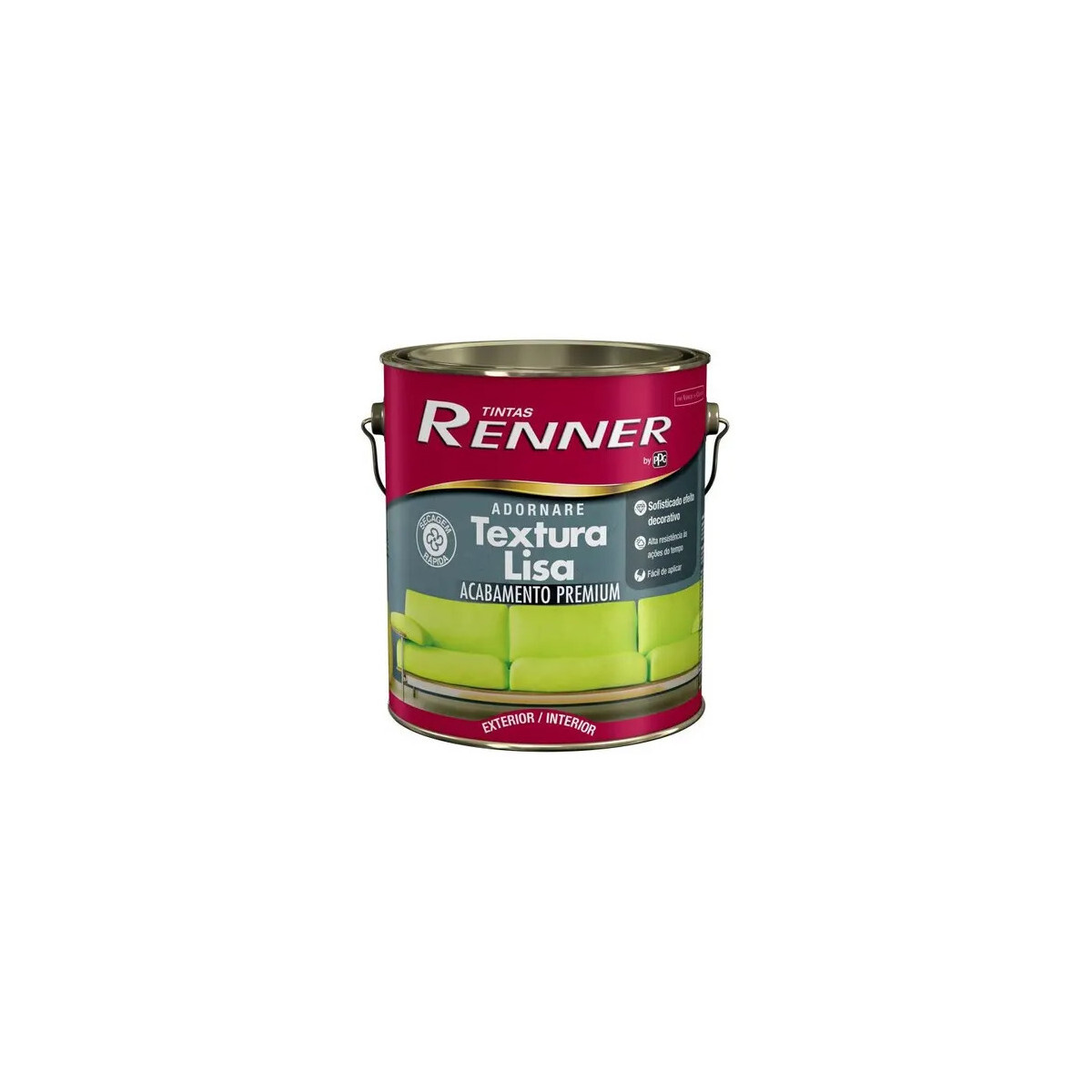 Textura Adornare 3,2l Lisa Branco / Base Pastel Renner