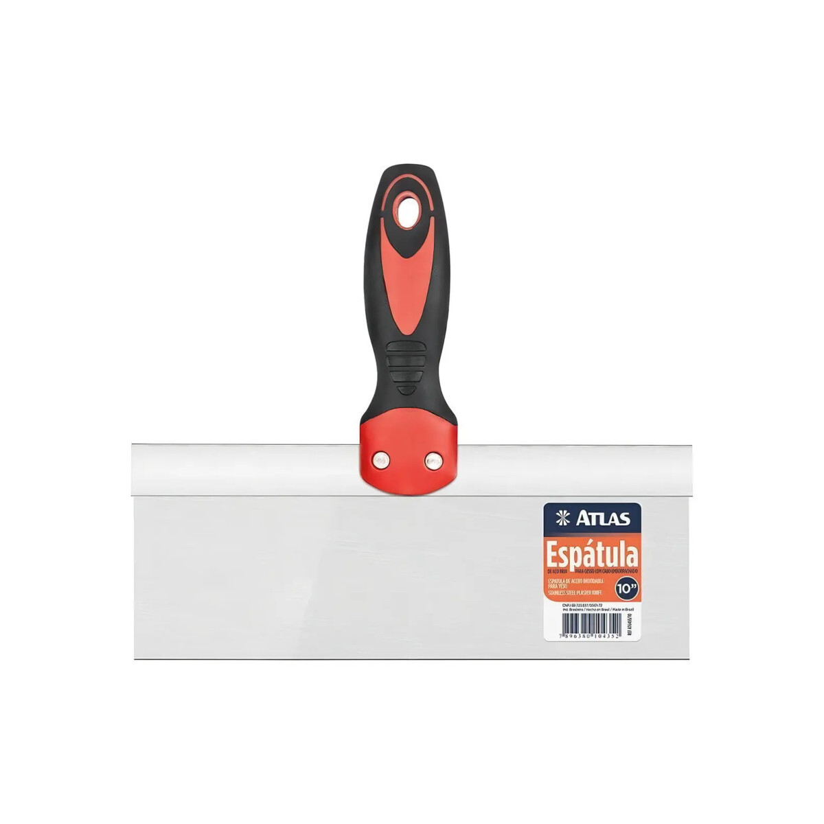 Espátula Inox para Drywall 25cm 6455 Atlas