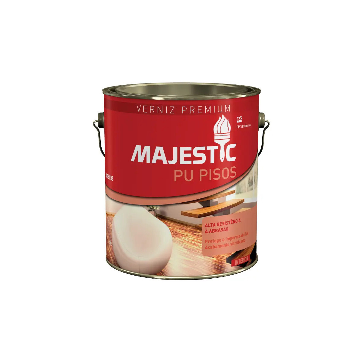 Plastificante Renner Pu Floors para Pisos de Madeira - 900 M