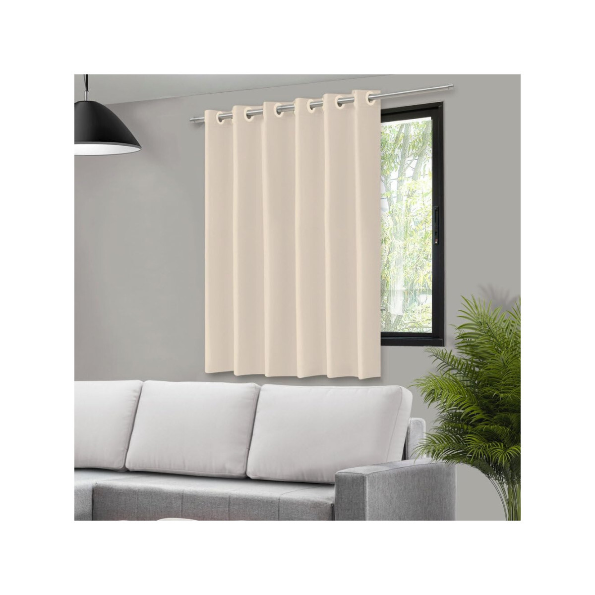 Jogo Cortina Blackout Mutti 2 Pçs 140x230cm - Bloqueio de Luz