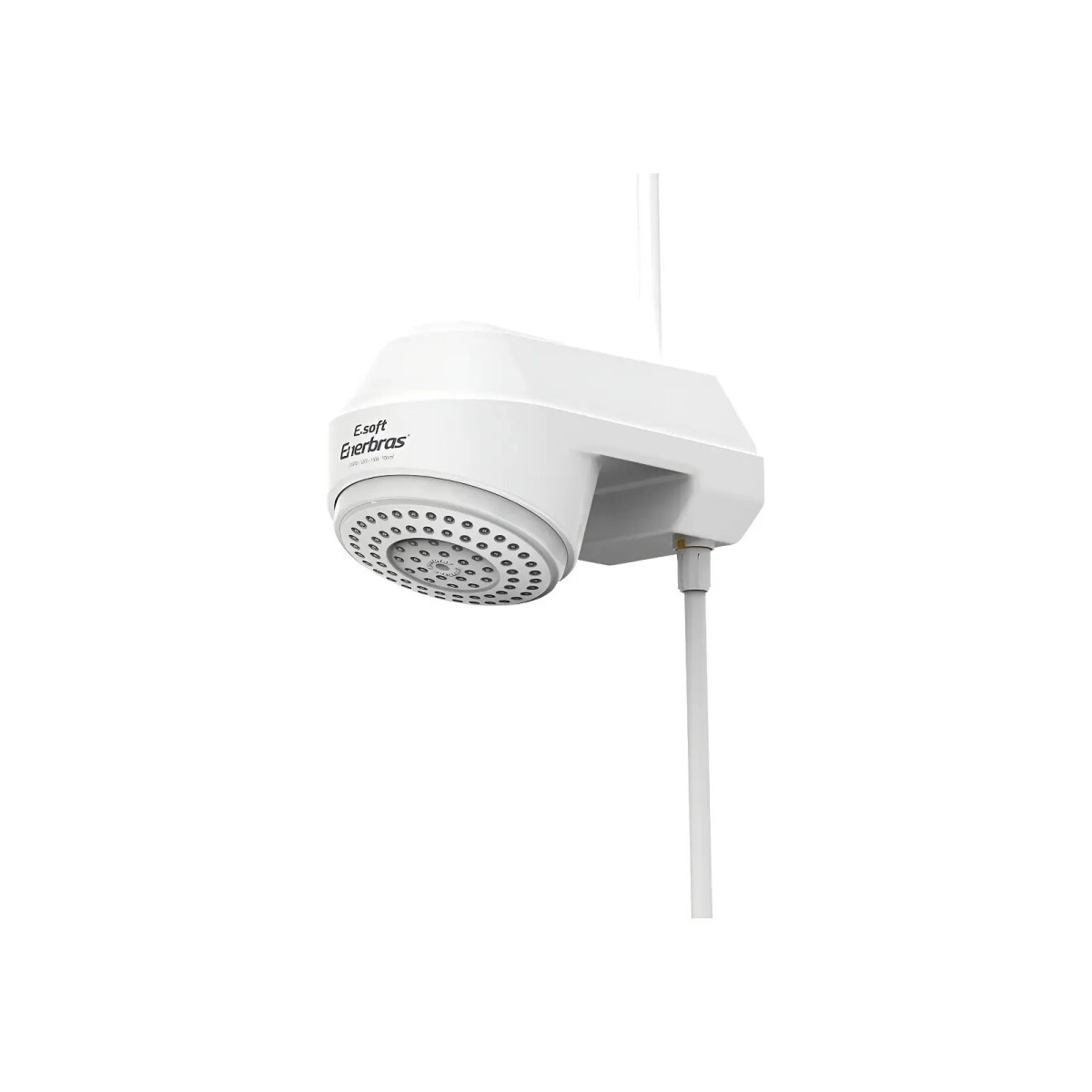 Chuveiro Elétrico Ducha Branca E-soft Enerbras Cor Branco Po