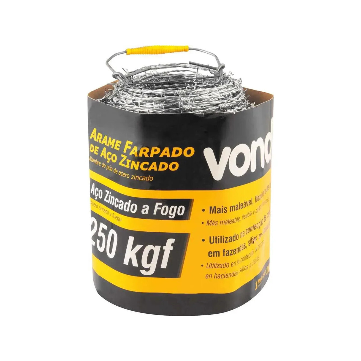 Arame Farpado 250 Kgf 100 M Vonder