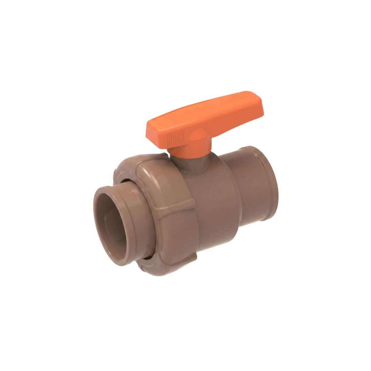 Registro Esfera Pvc 50mm Amanco Kit 5 Unid Válvula Soldável