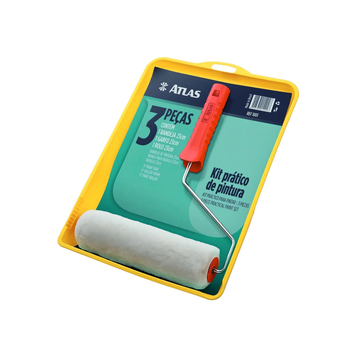 Kit Pintura Bandeja 3pc Atlas