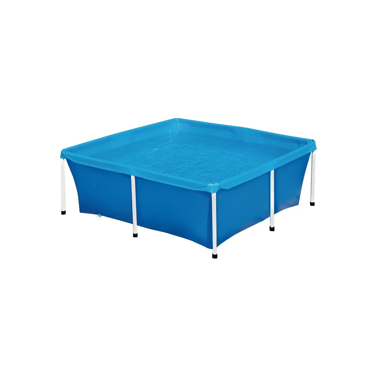 Mor Estándar 001004 Piscina Quadrada Azul de 2000l