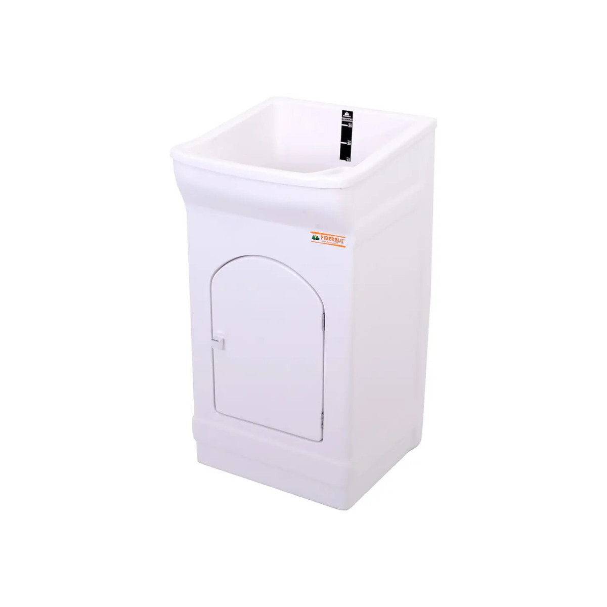 Tanque com Gabinete de Fibra 25l Branco