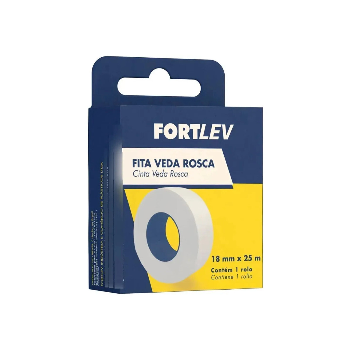 Fita Veda Rosca Firmex 12mm X 10m para Vedação Total