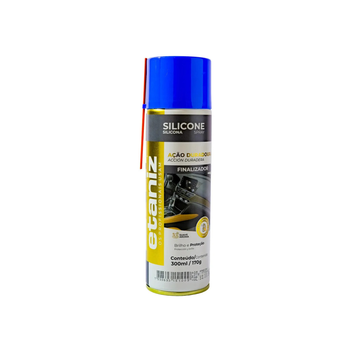 Finalizador Silicone Spray Air Fresh 170g 300ml Etaniz