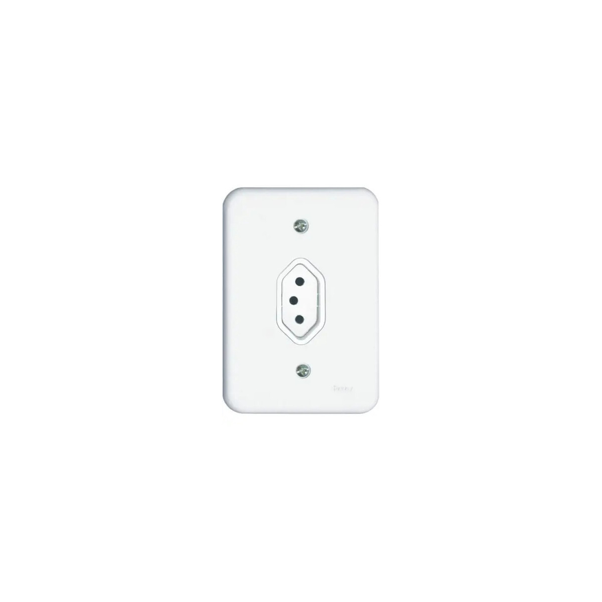 Tomada 2p+t 20a Linha Pollar Radial 1901.176 Cor Branco