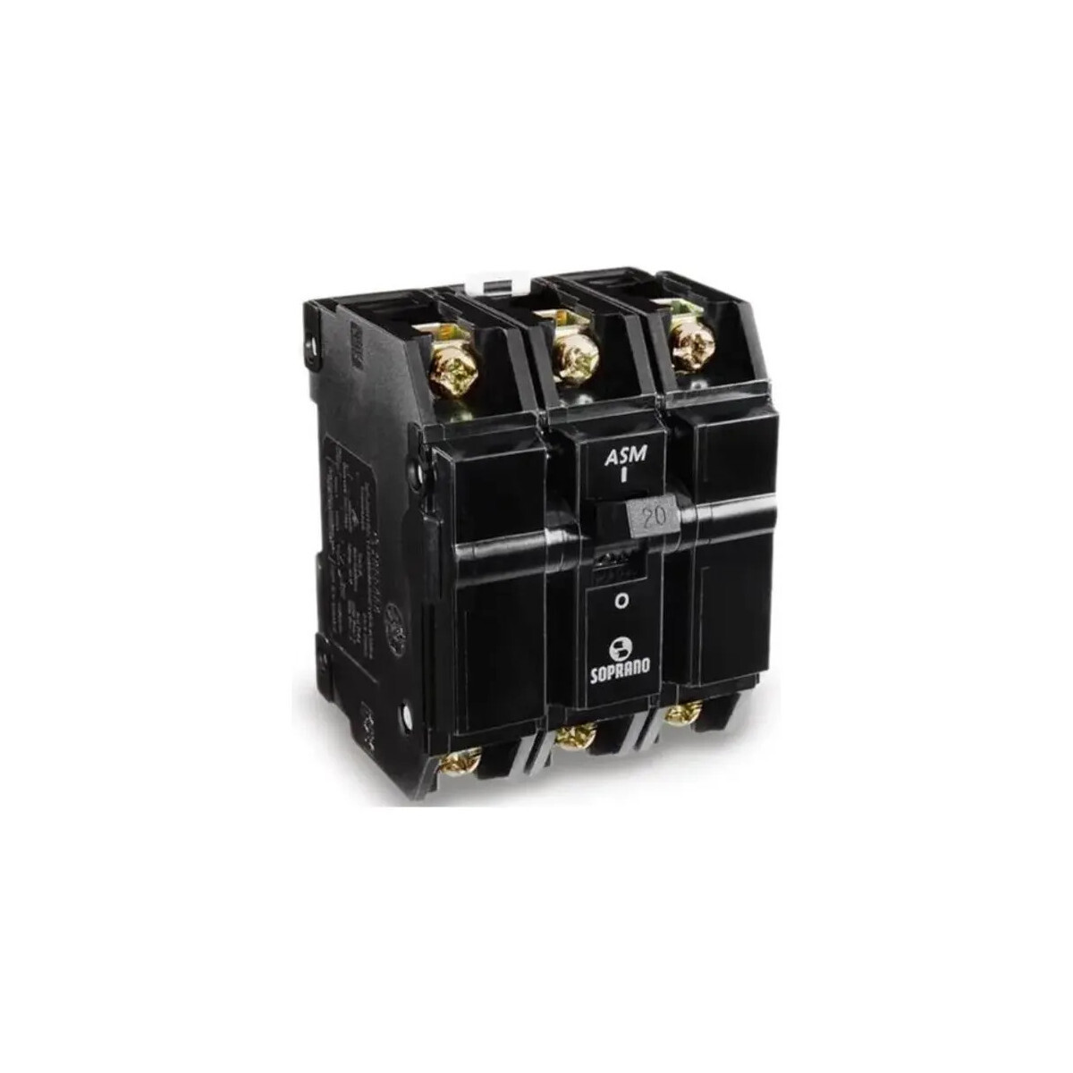Disjuntor 3x30a 220v 05ka Asm - Soprano