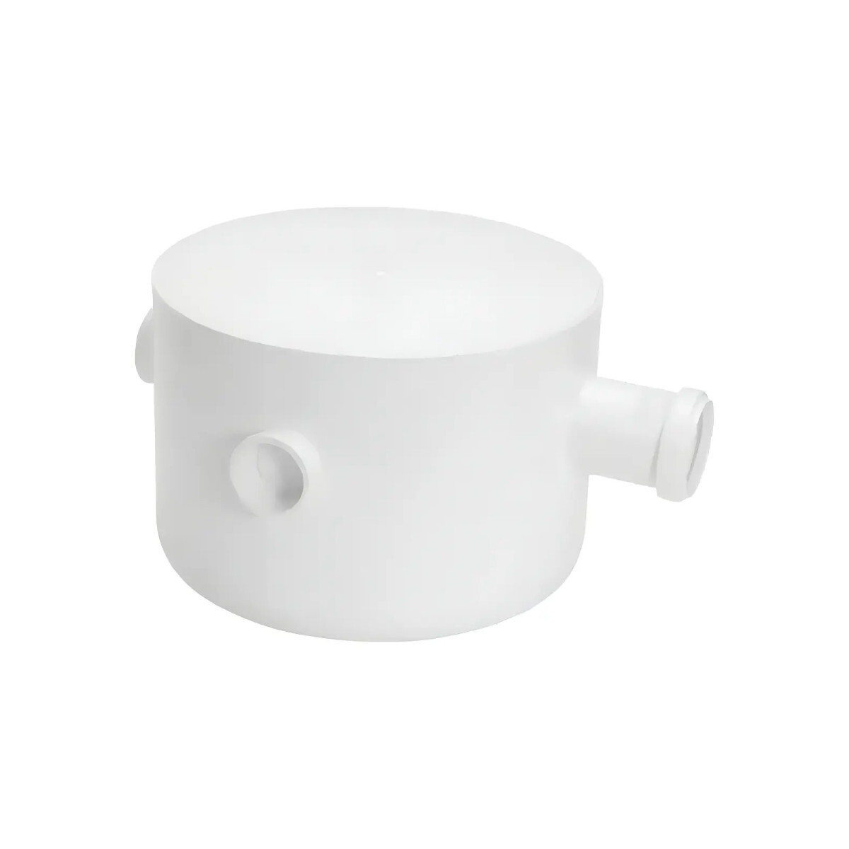 Caixa Sifonada Amanco Pvc Branca Redonda 250mm X 172mm X 50m
