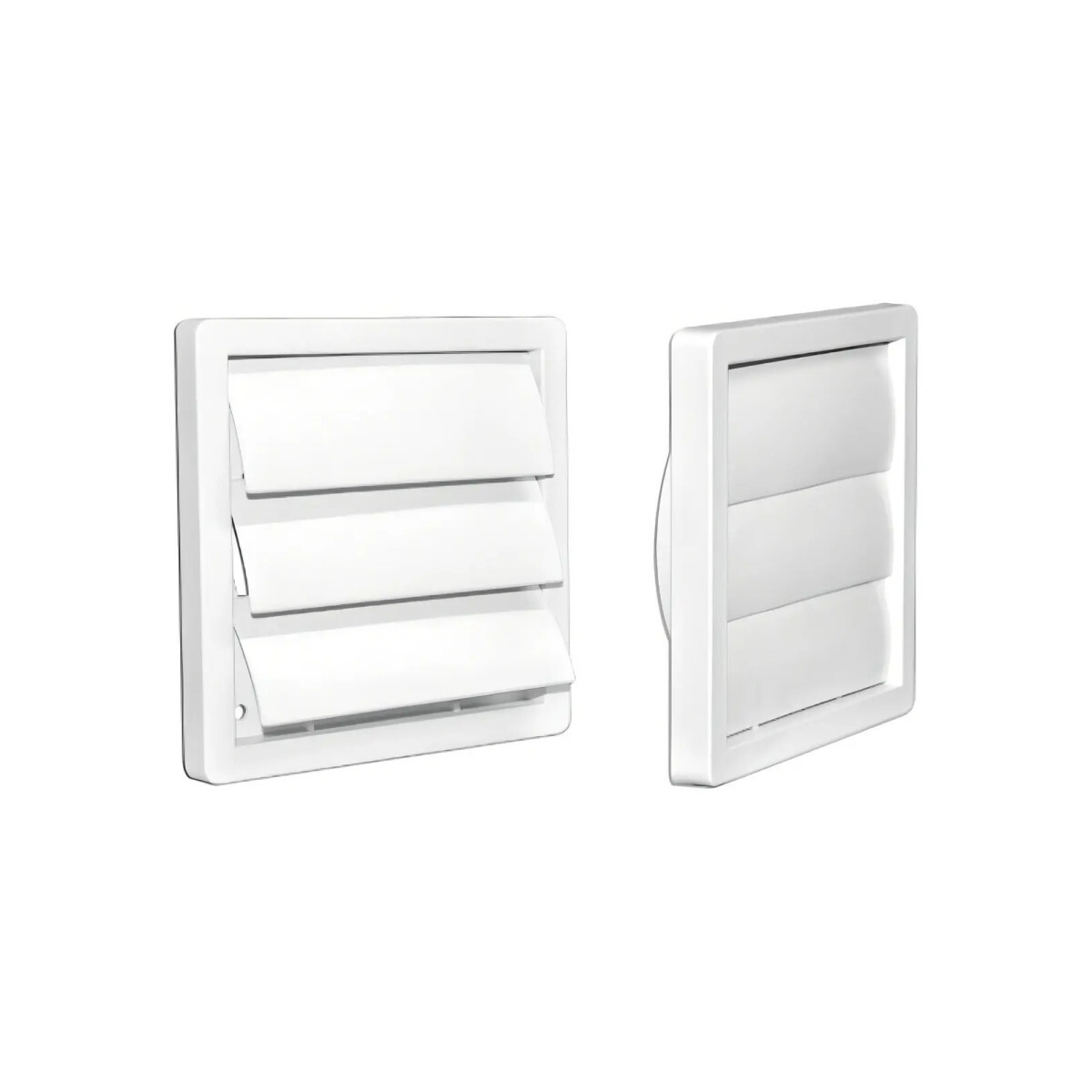 Grelha Auto Fechante 150mm Sicflux Branca Saída de Ar
