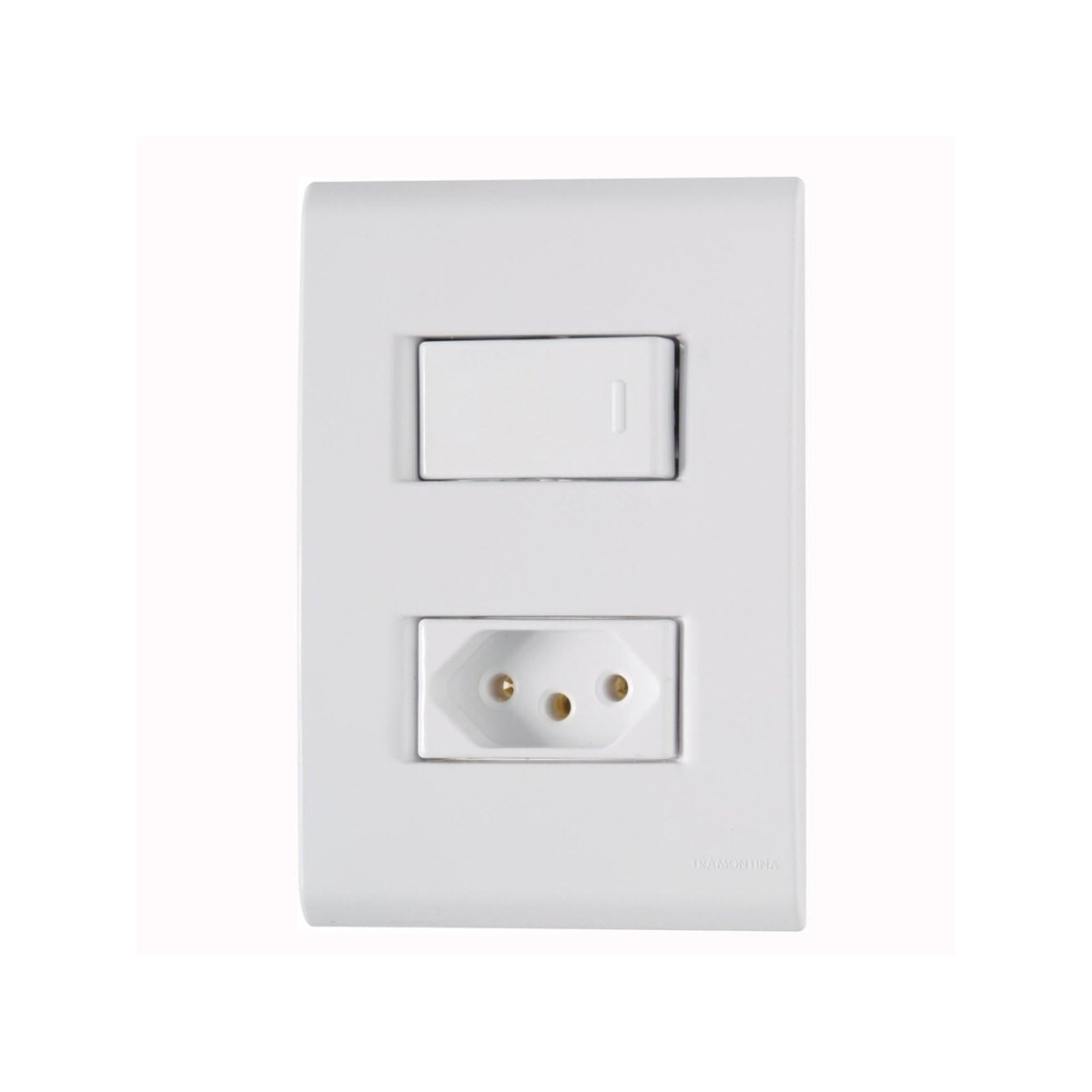 Conjunto 4x2 Interruptor Simples da Radial Pollar