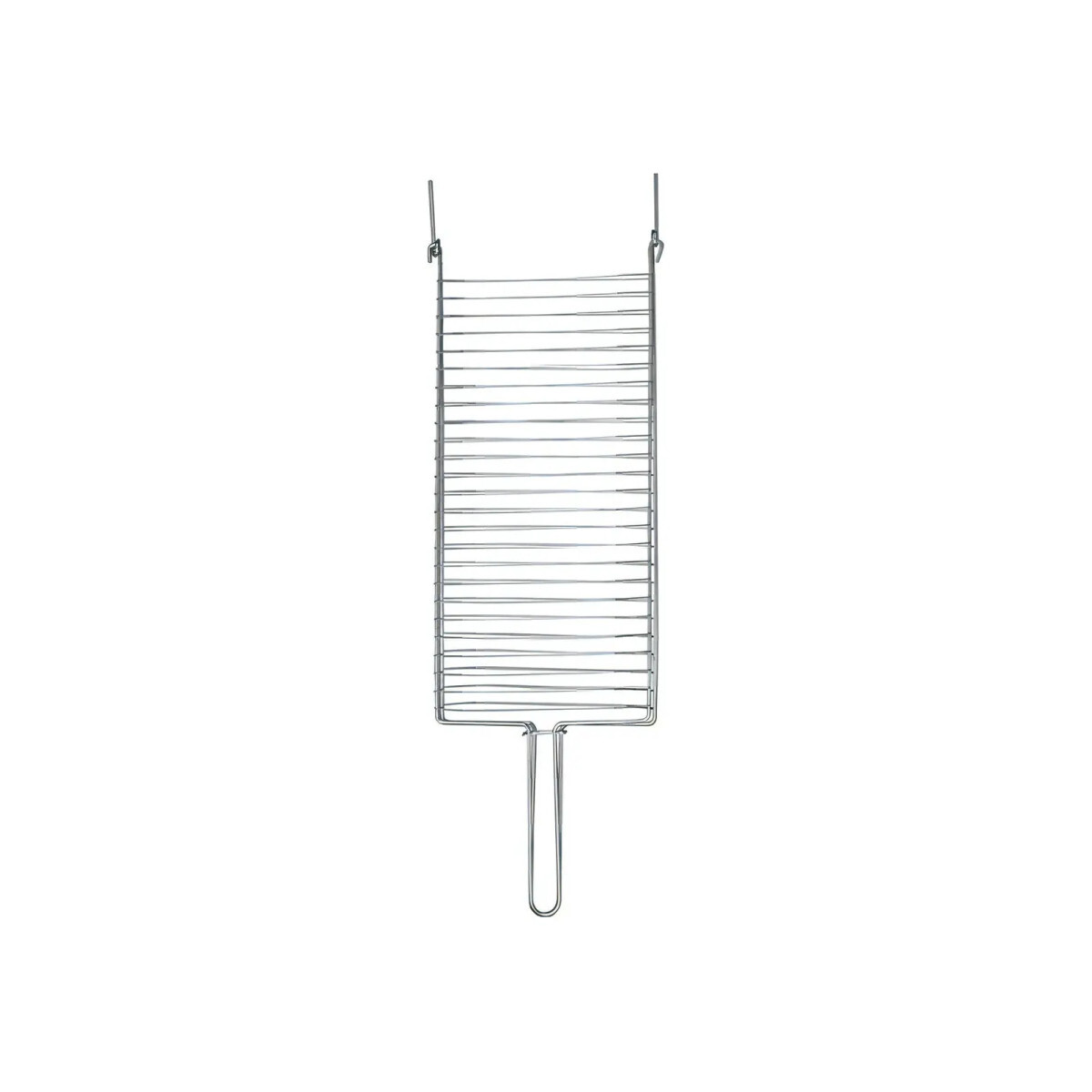 Grelha Assada em Arame Cromado 53x25cm Super Grill 3106 Mor