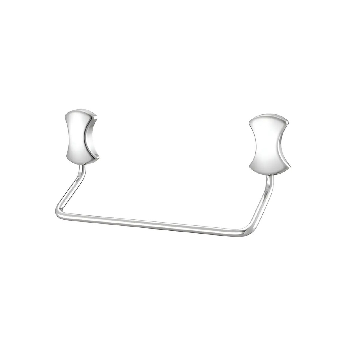 Toalheiro Linear Meber Cromado para Banheiro Moderno