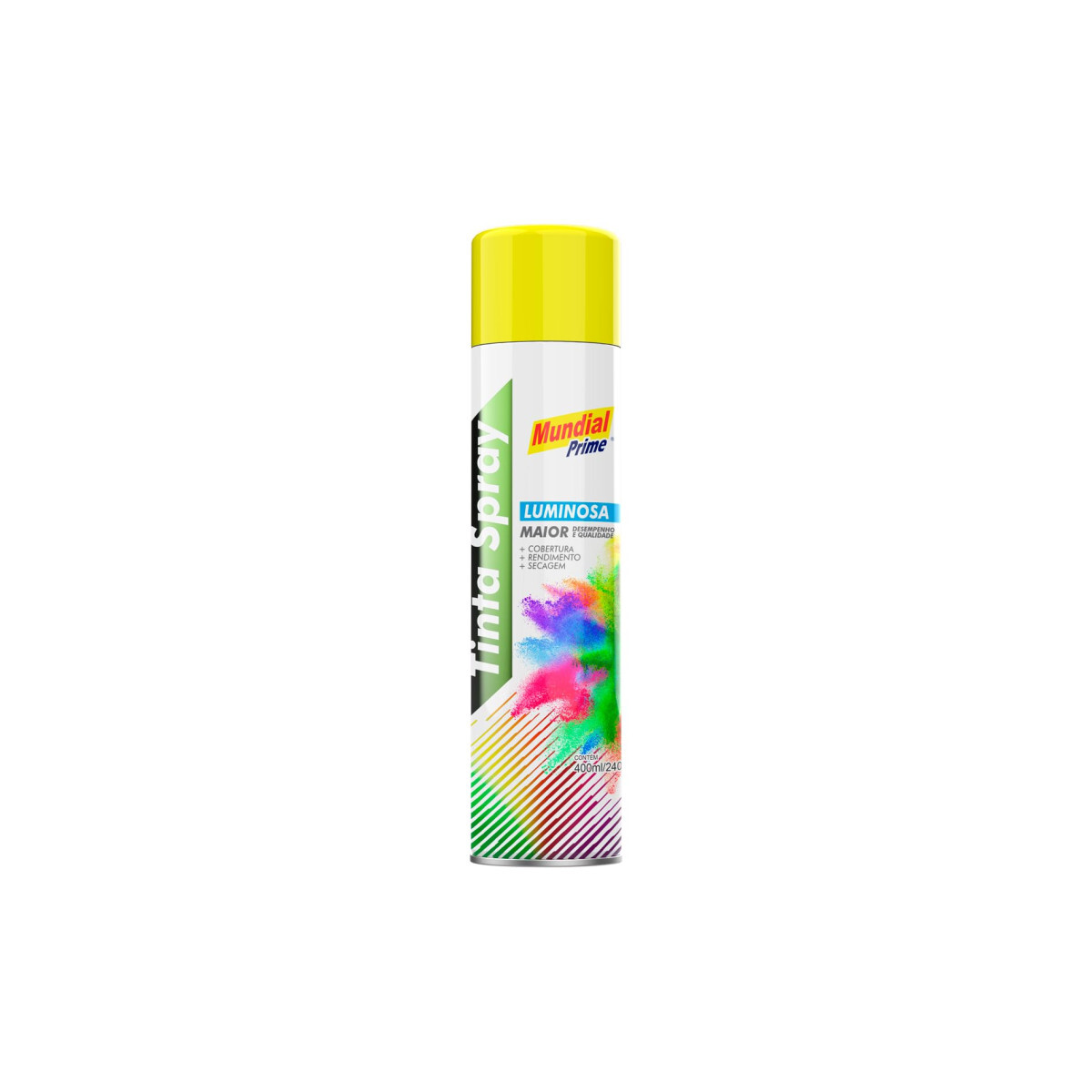 Tinta Spray Amarelo Luminoso 400ml Lev&uze - Secagem Rápida