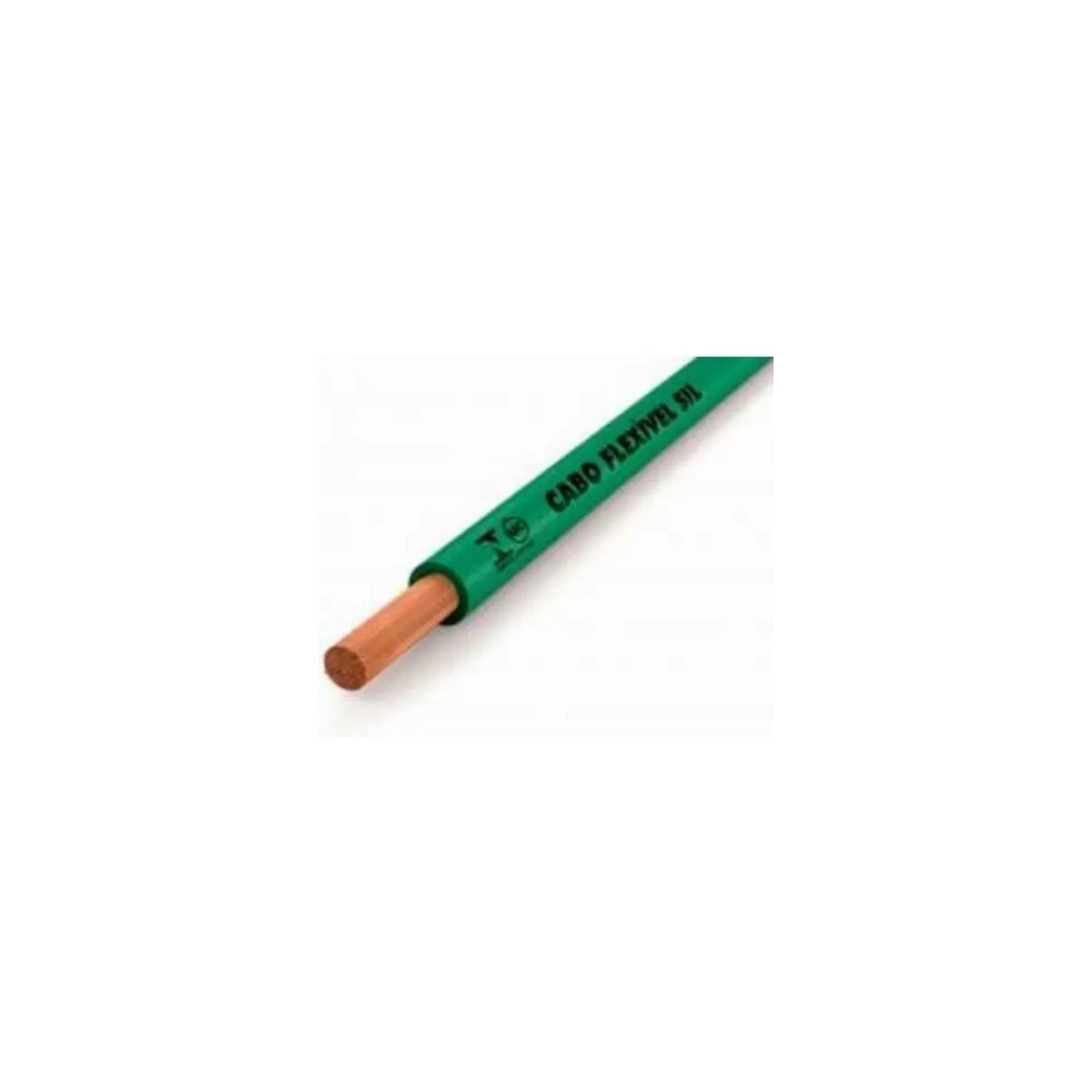 Cabo Flexível Sil 10mm Preto 1m Pvc