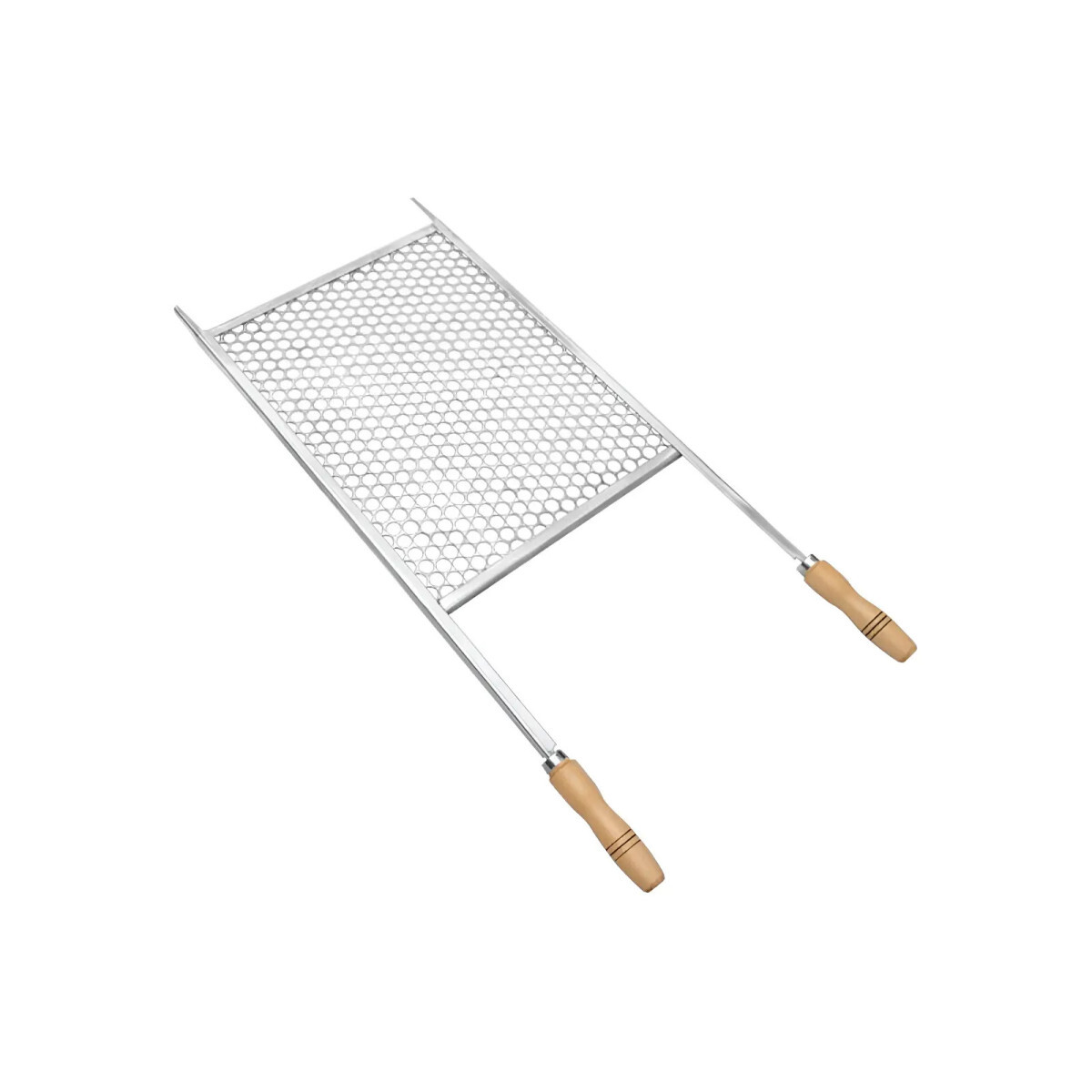 Grelha Moeda de Aço Inox 50x50 Cm Papaléguas para Churrasco