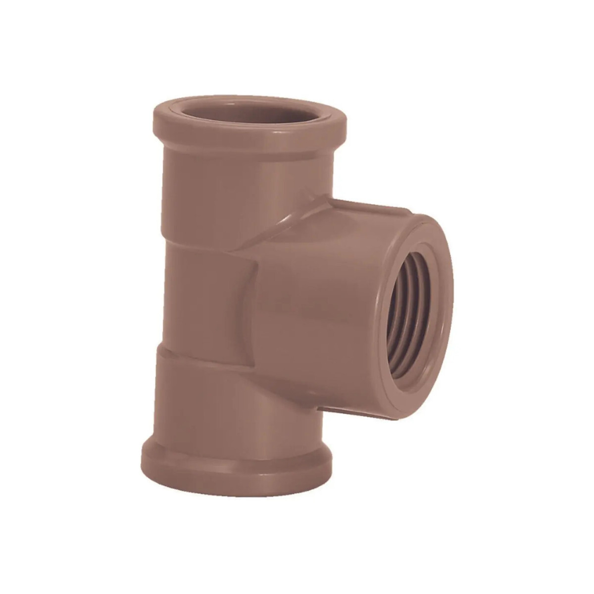 Luva Hidráulica Tee Roscável 32mm 3/4 Amanco Pvc para Conexõ