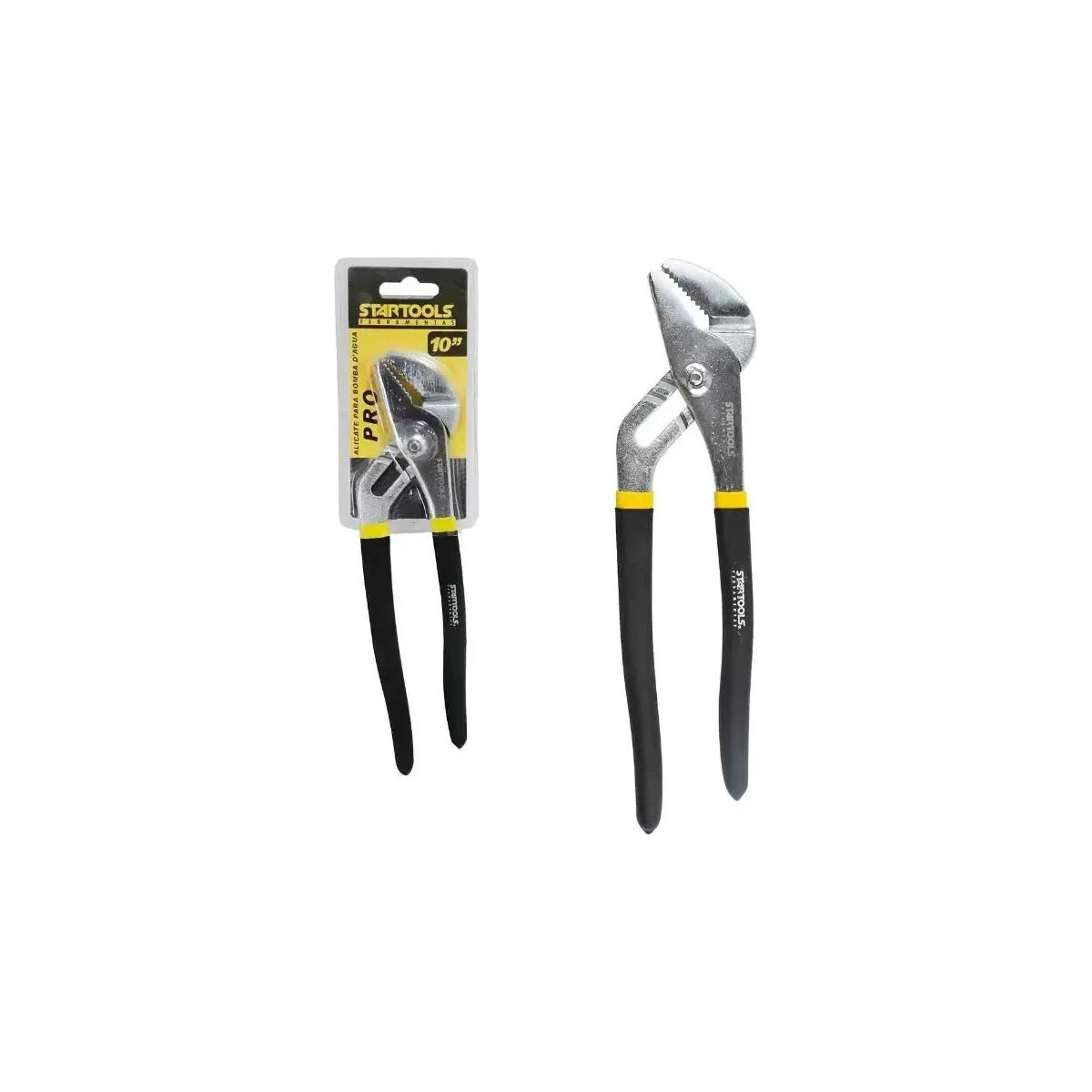 Alicate Bomba Dágua Startools Pro 10" Aço Carbono Cabo Ergo