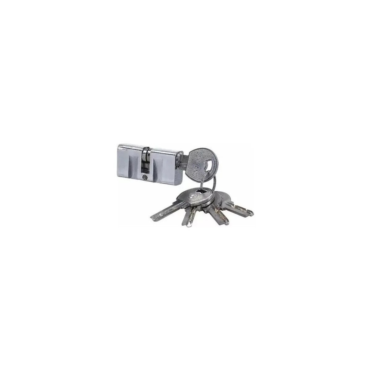 Cilindro Tambor Miolo Multiponto Fechadura Soprano 5 Chaves