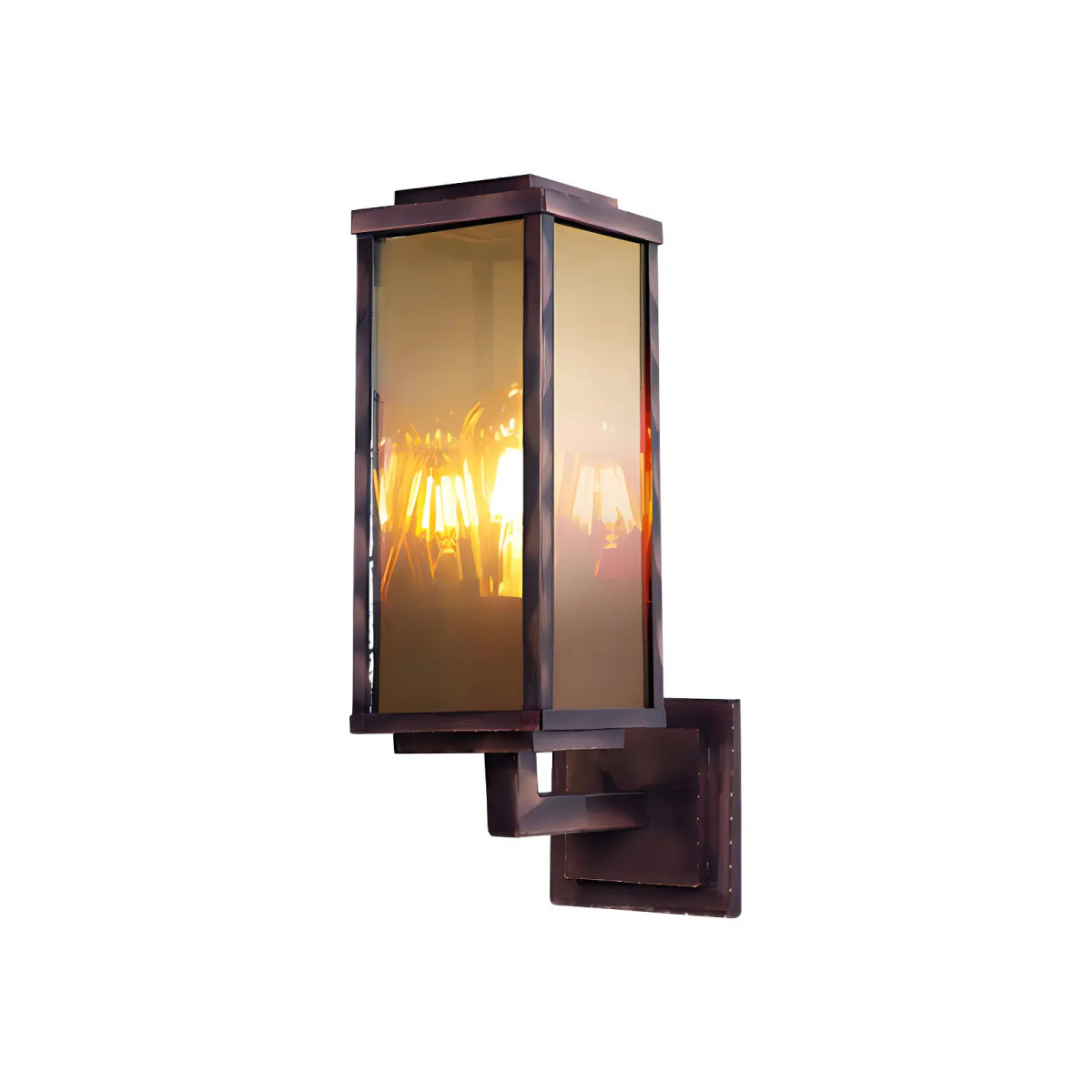 Arandela Vintage Cover 25cm Cobre Bivolt para E27 Blumenau